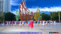 众多广场舞队自发联合集合共跳舞蹈《我爱祖国的蓝天》为你们点赞