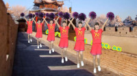 广场舞《中国范》豪迈大气的花球舞，动感活力好听好看，附教学