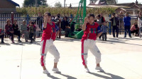 广场舞《中国红》几种风格舞步串烧，风格独特新颖