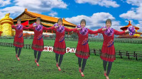 广场舞《大中国》动感32步花球舞，豪迈大气，简单易学，最适合中老年人