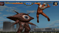 毁童年系列：怪兽用念力控制雷欧，迫使雷欧在空中跳广场舞，笑喷