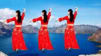 气质美女广场舞《印度新娘》西域风情舞蹈，零基础腰、胯练习，附分解！