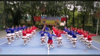 广州新盛广场舞:乌苏里船歌(团队表演气势非凡)