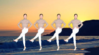 广场舞《爱如星火》最新简单32步摆胯健身舞
