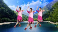 广场舞《羊卓湖情歌》特色藏族舞，背面演示学习起来更方便