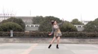 广场舞《美丽中国年》简单大方，老师现场示范，教你去怎么跳