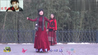 紫竹院广场舞《陪你一起看草原》，杜老师和小红即兴表演