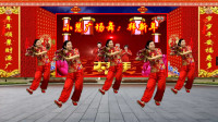 小慧广场舞《拜新年》 拜个幸福年，一年四季岁岁平安家家都团圆