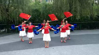 岷江吉祥文艺队广场舞舞蹈表演：中国大舞台