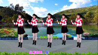 重温经典，北京民俗小曲广场舞《探清水河》32步欣赏