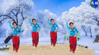 藏族舞 广场舞《我的家乡叫天堂》神鹰飞翔的地方是的家乡