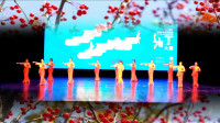 晨霞广场舞《红豆红》参加一人一艺大赛，制作歆舞心悦