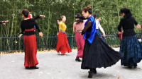 北京紫竹园公园最火的广场舞团：杜老师舞团，很多人是来看晓红的