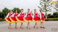 沐河清秋原创广场舞《卓玛泉》简单藏族舞教学