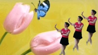 唐江舞动人生原创32步广场舞《游牧情歌》正面演示：1人变多人变换队形?