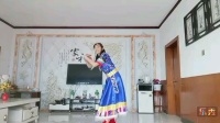 易县东步乐木木广场舞藏族舞《羞答答的玫瑰唱情歌》