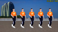 28步广场舞《年轻的朋友来相会》时尚动感步子舞附动作教学