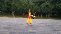 刘满广场舞《泛水荷塘》正面。编舞：茉莉老师
