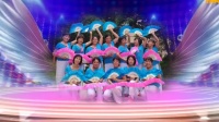 唐江舞动人生广场舞《幸福中国一起走》团队姐妹参赛表演