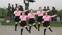 热门广场舞《老妹你真美》节奏动感带劲，舞步简单易学，歌好听