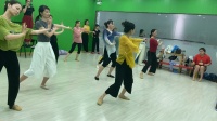 冬儿广场舞 中国舞师生正面舞蹈《多情种》