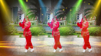 邵东凤凰城广场舞蹈队 领队 申萍  演示跳跳乐第20套晓敏健身舞第3节