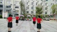 湖南茶陵金山广场舞队，（爱河）中三双轮舞，偏舞，雨夜