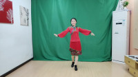 武汉白玫瑰广场舞《站在草原望北京DJ版》，网红蒙古舞，一起跳起来吧！