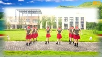 隍城梦幻夏日广场舞（我的玫瑰卓玛拉）水兵舞变队形