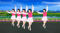 益馨广场舞《天下最美花舞人间》老歌新跳32步，简简单单更欢乐，附分解教学