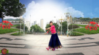 彬县海棠广场舞《美丽的相遇》藏舞 编舞；香樟树，习舞：海