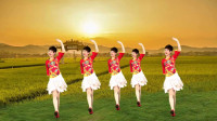 广场舞《在希望的田野上》北疆哟播种南国打场