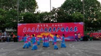 第五届鼎力杯广场舞赛，舞蹈班表演〈打开幸福门〉