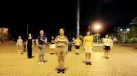 《人在青山在》变队形排练广场舞，叶子舞蹈队2020-7-26