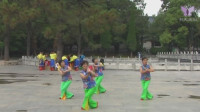 麻城市太极文艺队学跳杨艺广场舞《茉莉花》