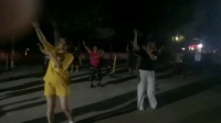 舞清秋老师原创广场舞（月亮弯弯在天边），北京大兴区安定镇政府广场舞队随拍