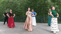 相约紫竹广场舞《梦回草原》大气悠扬的民族舞，杜老师领舞