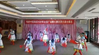 银龄中国频道2020年全国广场舞大赛天津大港赛区大秦艺术团舞蹈队参赛节目《赞歌》