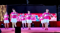 新红舞队《甜甜》岭南村广场舞联欢晚会2020.8.20