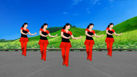 热门广场舞《套马杆》动感32步健身舞，歌嗨舞美