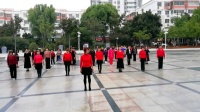 镇平红霞电力广场舞蹈队天南地北唱中华