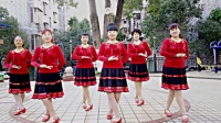 金盛小莉广场舞 《烟花三月下扬州》 16步 正面演绎 团队版