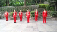 丽丽自由广场舞《九月九的酒》演示：丽丽团队