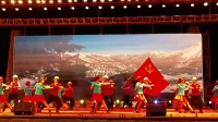 甘州区2017年广场舞大赛《再唱山歌给党听》张掖水兵舞艺术团