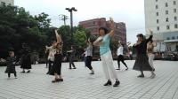 上海姐妹广场舞（桃花姑娘)编辑宣宣糖豆广场舞