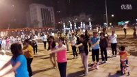 孝义旧广场跳健身舞