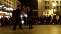 吉特巴舞 ——李丰吉特巴舞俱乐部学员在丹东鸭绿江广场表演！
