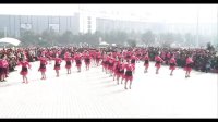 聊城市首届广场舞比赛阳谷代表队《今夜舞起来》变队形