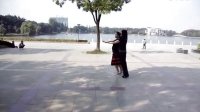 安庆市菱湖公园炫之梦广场舞--双人休闲快三《今夜无眠》