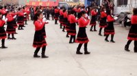 安新县南冯村2014春节大联欢广场舞《心相印，手牵手》
